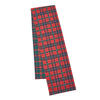 Catherine Lansfield Christmas Tartan Check 33cm x 220cm Runner Red Green