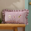 Catherine Lansfield Christmas Gingerbread Stripe 30cm x 50cm Filled Cushion Natural