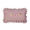 Catherine Lansfield Christmas Gingerbread Stripe 30cm x 50cm Filled Cushion Natural