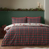 Catherine Lansfield Christmas Highland Cow Duvet Cover Bedding Set Natural