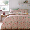 Catherine Lansfield Capybara Christmas Duvet Cover Bedding Set Cream