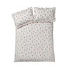 Catherine Lansfield Brushed Ditsy Floral Duvet Cover Bedding Set Pink