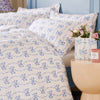 Cath Kidston Ribbon And Bows Duvet Cover Bedding Set White Blue