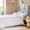 Cath Kidston Ribbon And Bows Duvet Cover Bedding Set White Blue