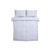 Cath Kidston Ribbon And Bows Duvet Cover Bedding Set White Blue