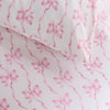 Cath Kidston Ribbon And Bows Duvet Cover Bedding Set White Pink