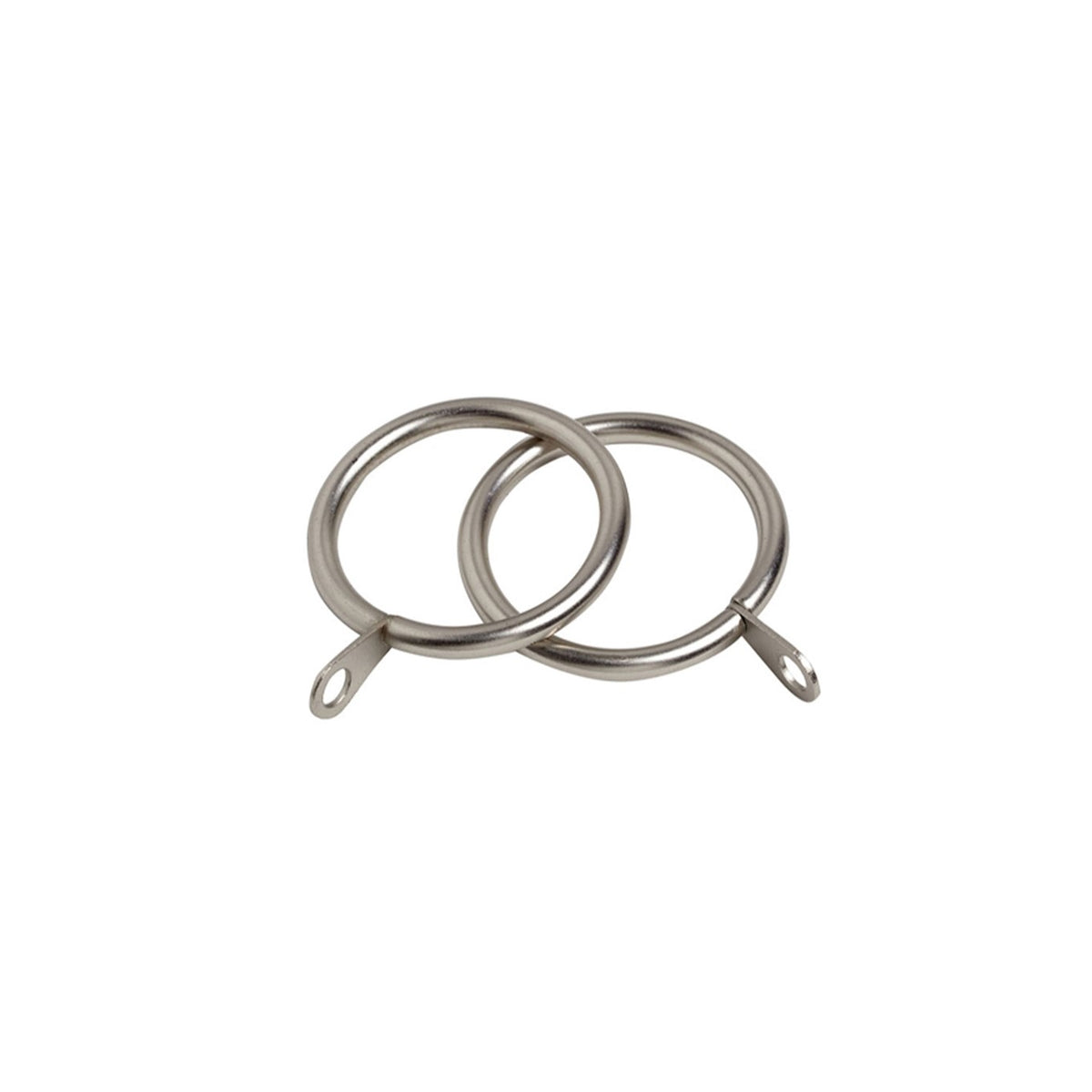 16-19mm Ball Pole Extendable Curtain Pole Satin Silver