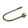 28mm Stud Curtain Pole Antique Brass