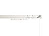 Contour Corded Aluminium Track Curtain Track White