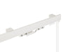 Contour Corded Aluminium Track Curtain Track White