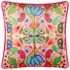 Kate Merritt Paisley Blooms Illustrated Filled Cushion 50cm x 50cm Multi