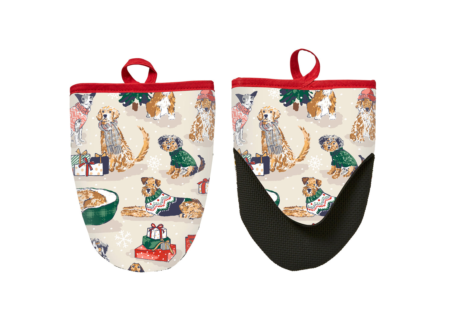 Ulster Weavers Merry Mutts Micro Mitt Red