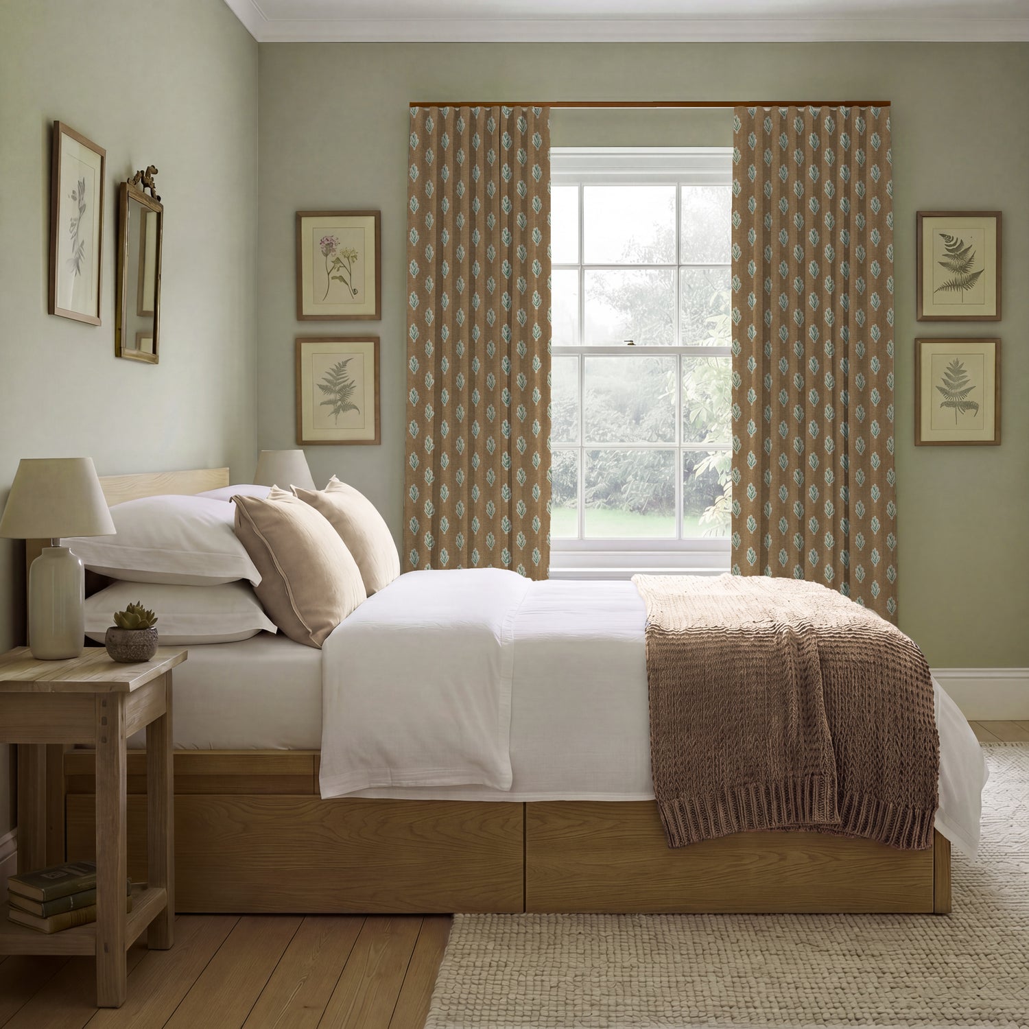 ANTE DECOR Hidcote Made To Measure Curtains Autumn