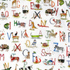 Prestigious Textiles Animal Alphabet Digital Fabric Paintbox