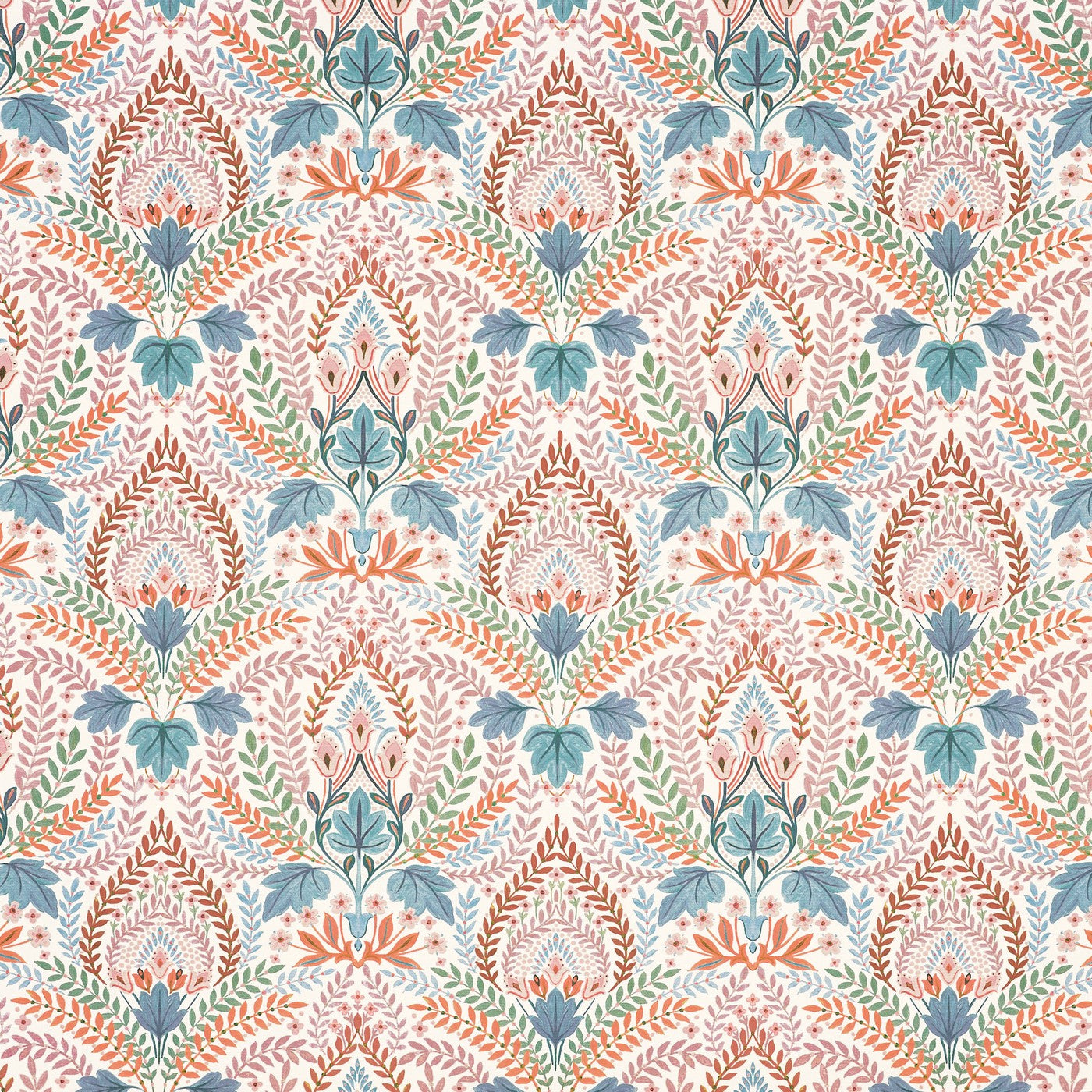 Prestigious Textiles Script Fabric Peach