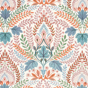 Prestigious Textiles Script Fabric Peach