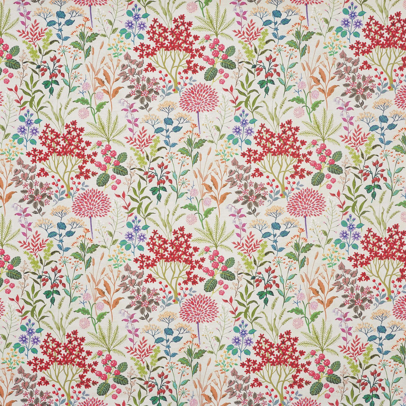 Prestigious Textiles Story Fabric Cherry