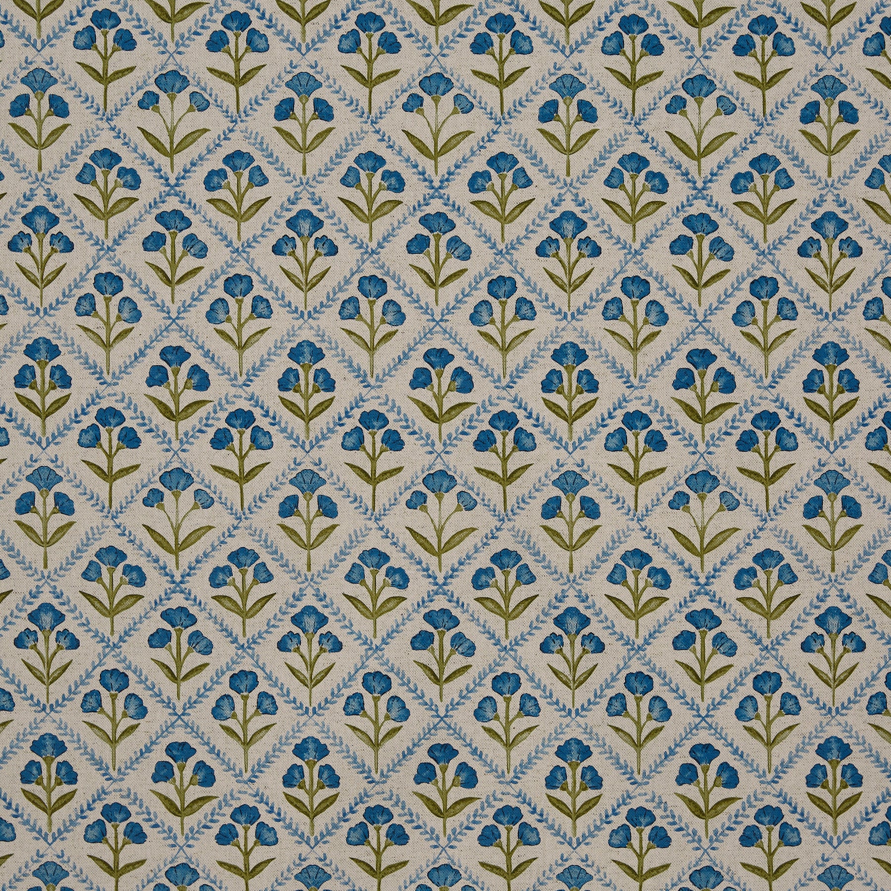 Prestigious Textiles Chatsworth Fabric Cornflower