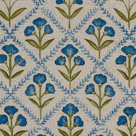 Prestigious Textiles Chatsworth Fabric Cornflower