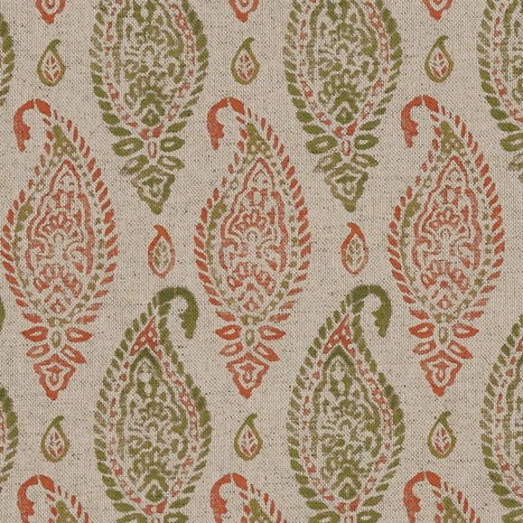 Prestigious Textiles Wollerton Fabric Ginger
