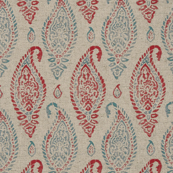 Prestigious Textiles Wollerton Fabric Poppy