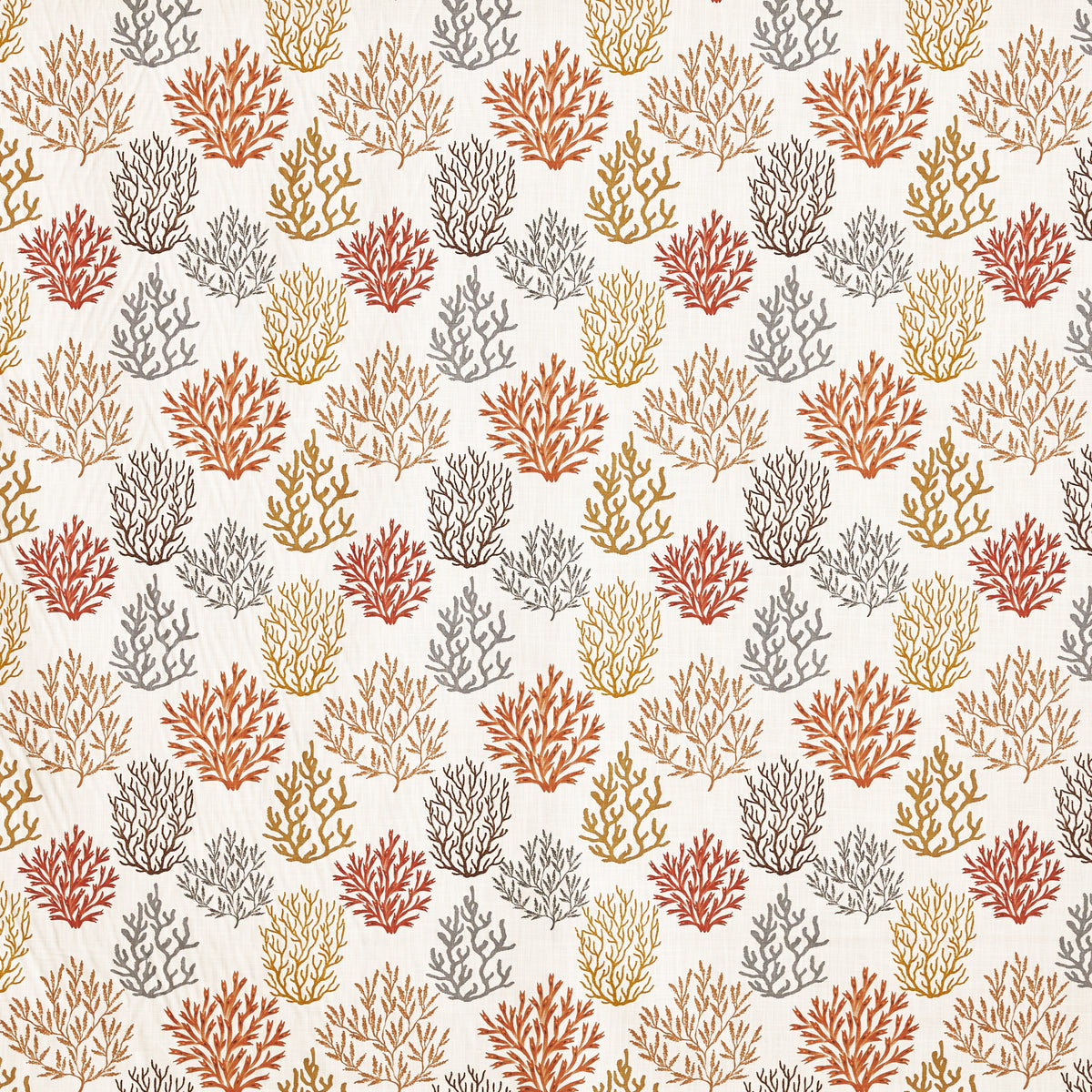 Prestigious Textiles Fistral Printed Fabric Coral