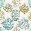 Prestigious Textiles Fistral Printed Fabric Aqua