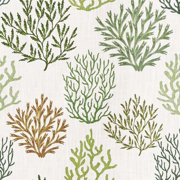 Prestigious Textiles Fistral Printed Fabric Sea Weed