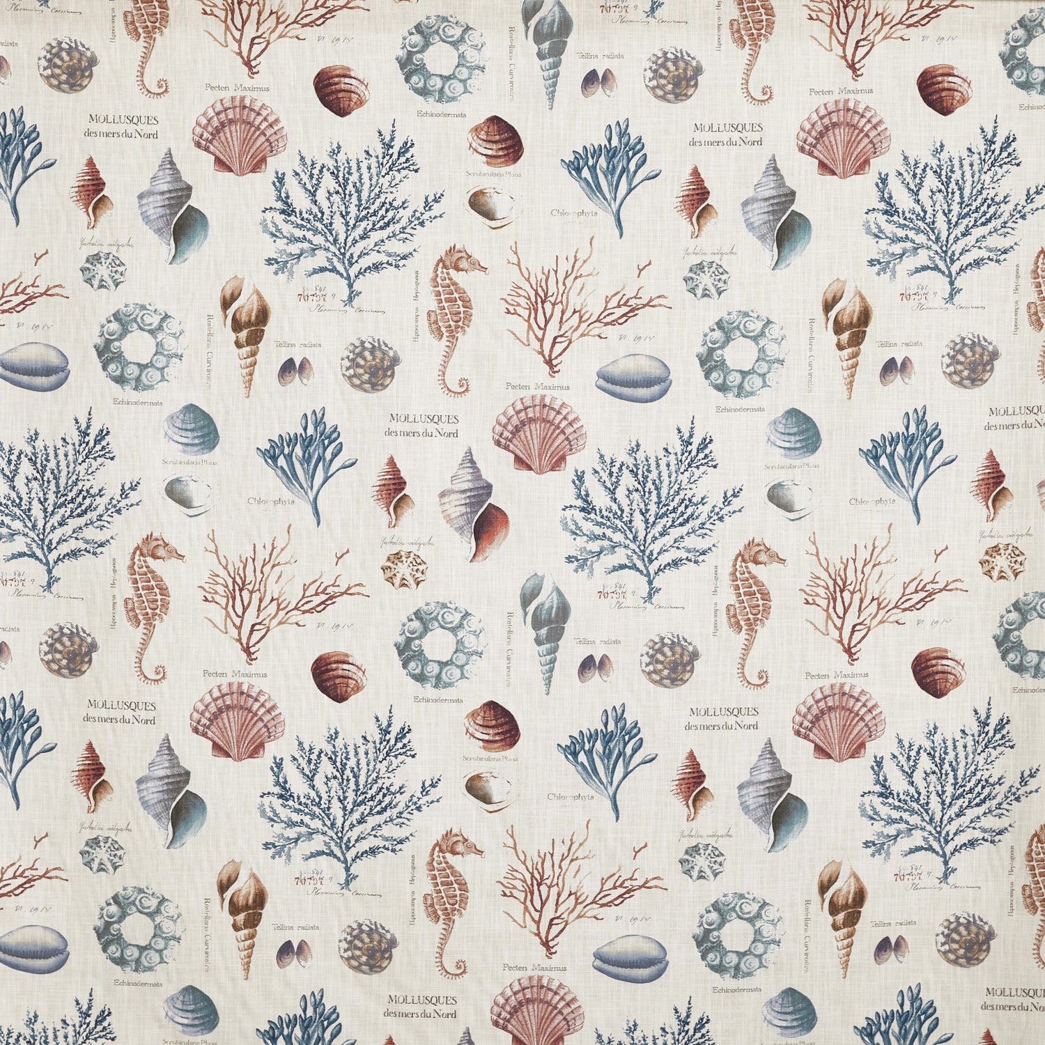 Prestigious Textiles St Helier Printed Fabric Harbour