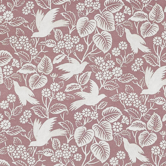 Prestigious Textiles Hollies Printed Fabric Rose