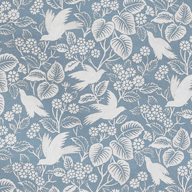 Prestigious Textiles Hollies Printed Fabric Cornflower