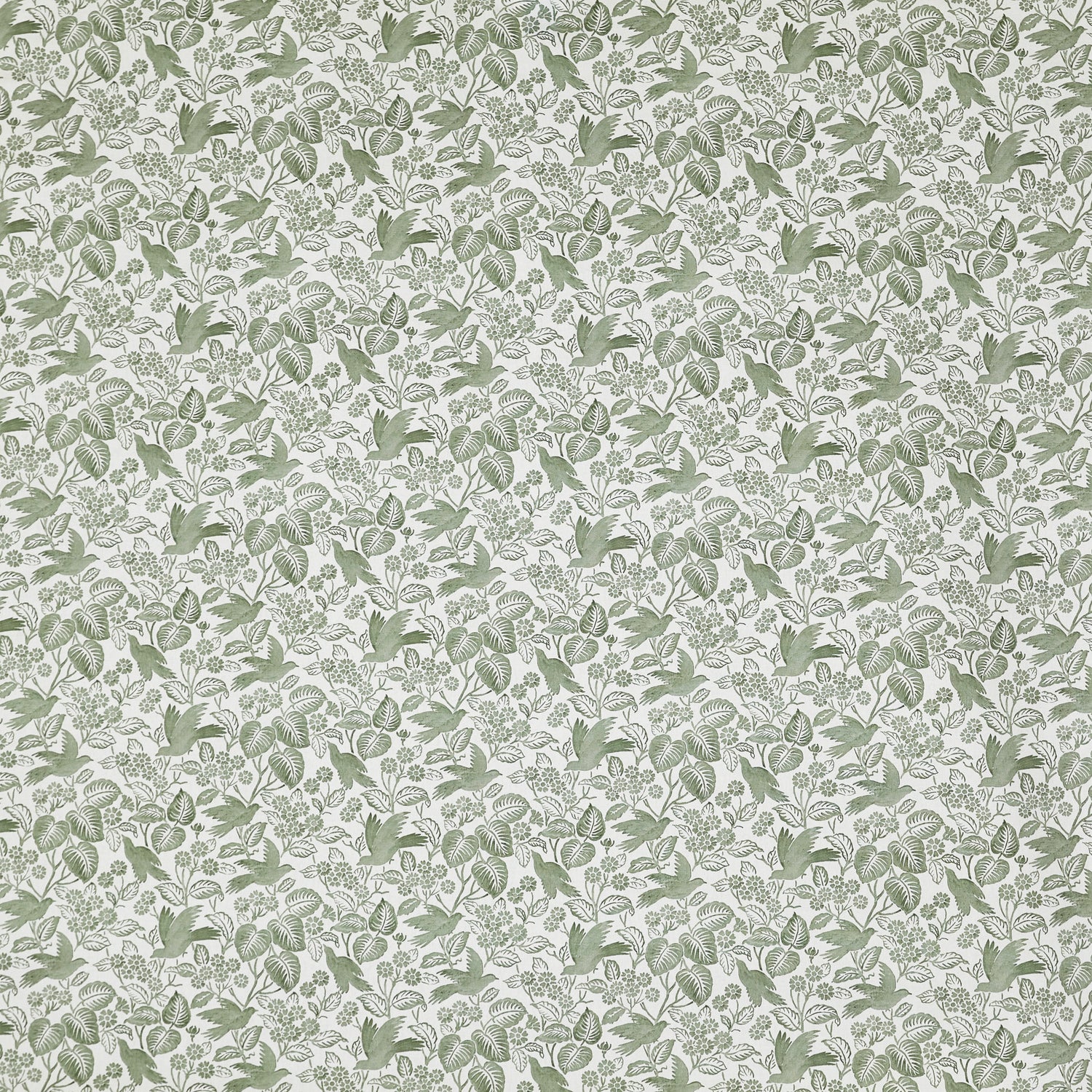 Prestigious Textiles Hollies Printed Fabric Willow