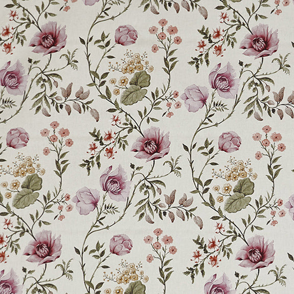 Prestigious Textiles Longmoor Printed Fabric Rose