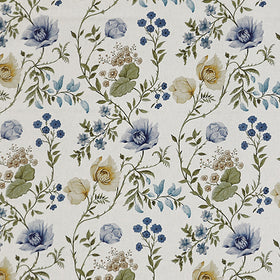 Prestigious Textiles Longmoor Printed Fabric Cornflower