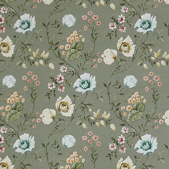 Prestigious Textiles Longmoor Printed Fabric Willow