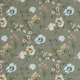 Prestigious Textiles Longmoor Printed Fabric Willow