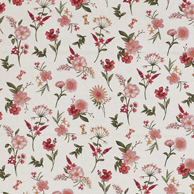 Prestigious Textiles Marigold Printed Fabric Rose