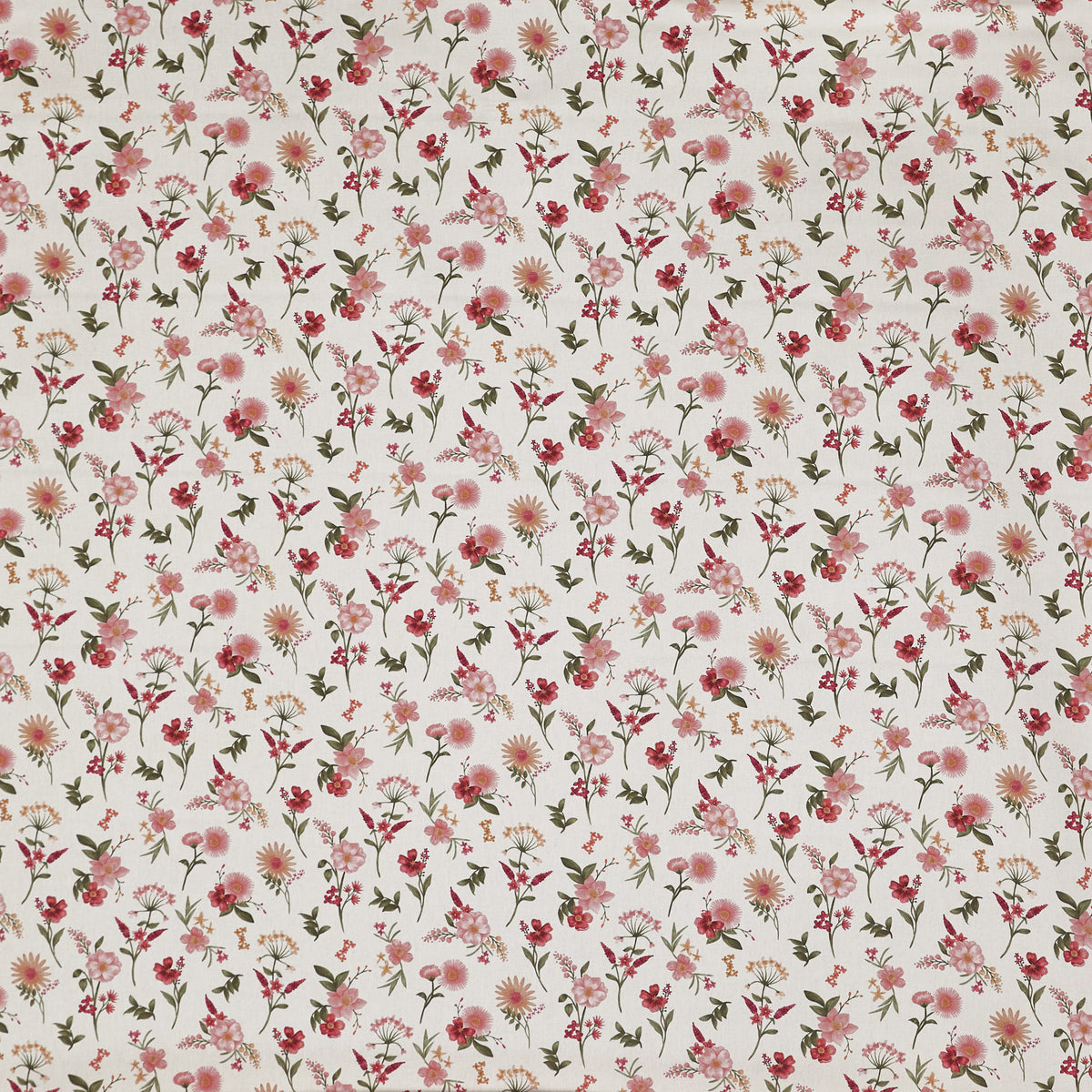 Prestigious Textiles Marigold Printed Fabric Rose