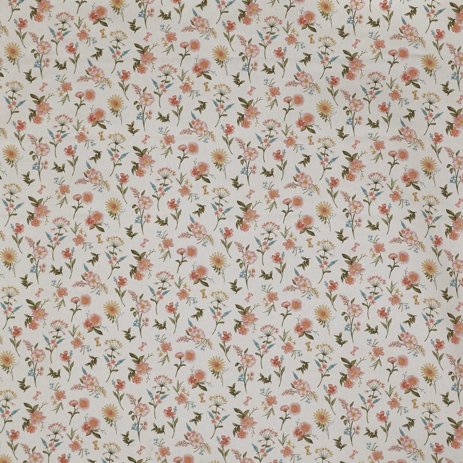 Prestigious Textiles Marigold Printed Fabric Apricot