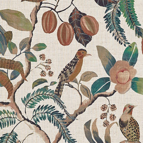 Prestigious Textiles Banyu Printed Fabric Copper
