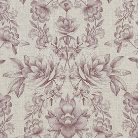 Prestigious Textiles Makassar Printed Fabric Lotus