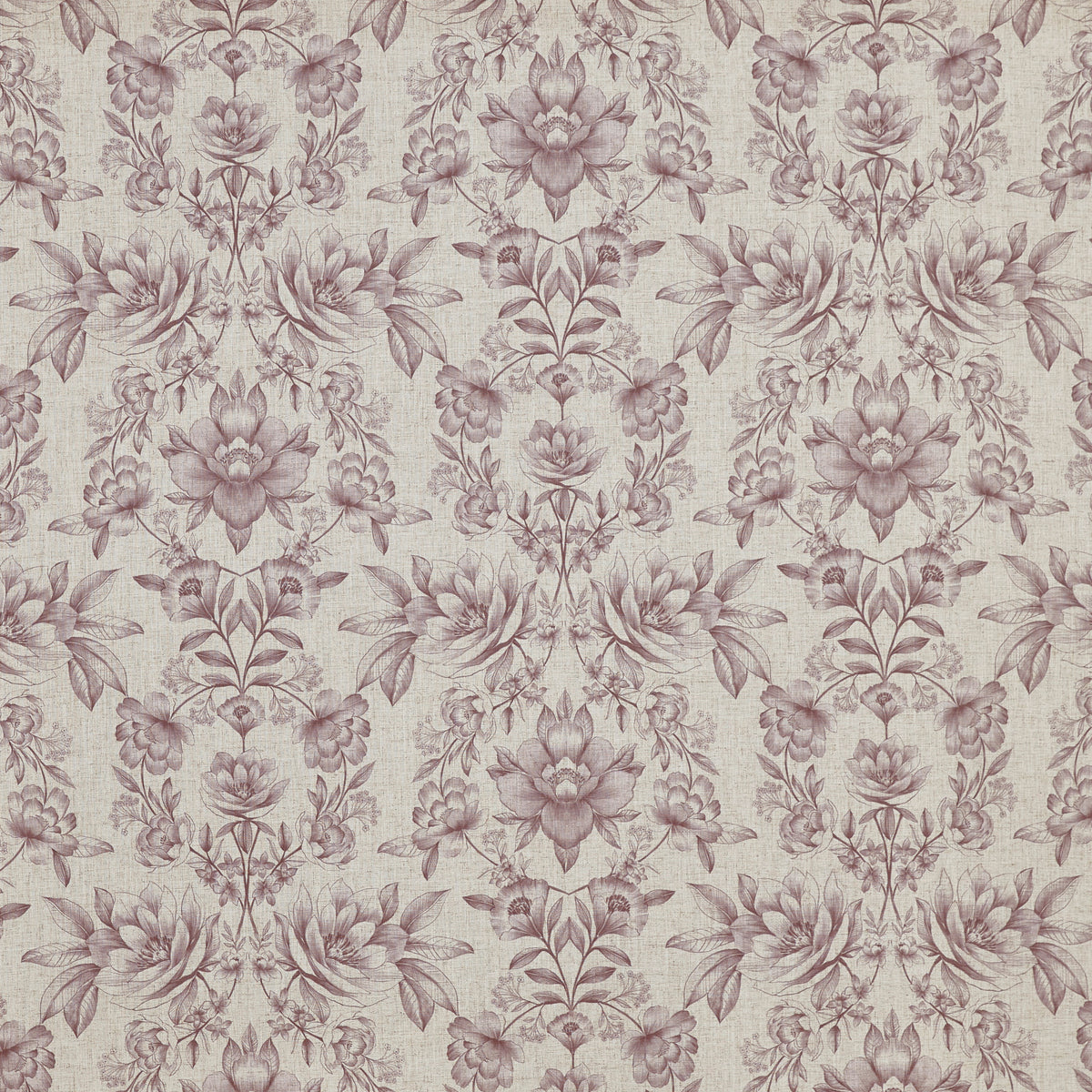 Prestigious Textiles Makassar Printed Fabric Lotus