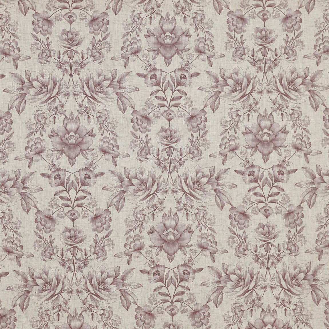 Prestigious Textiles Makassar Printed Fabric Lotus