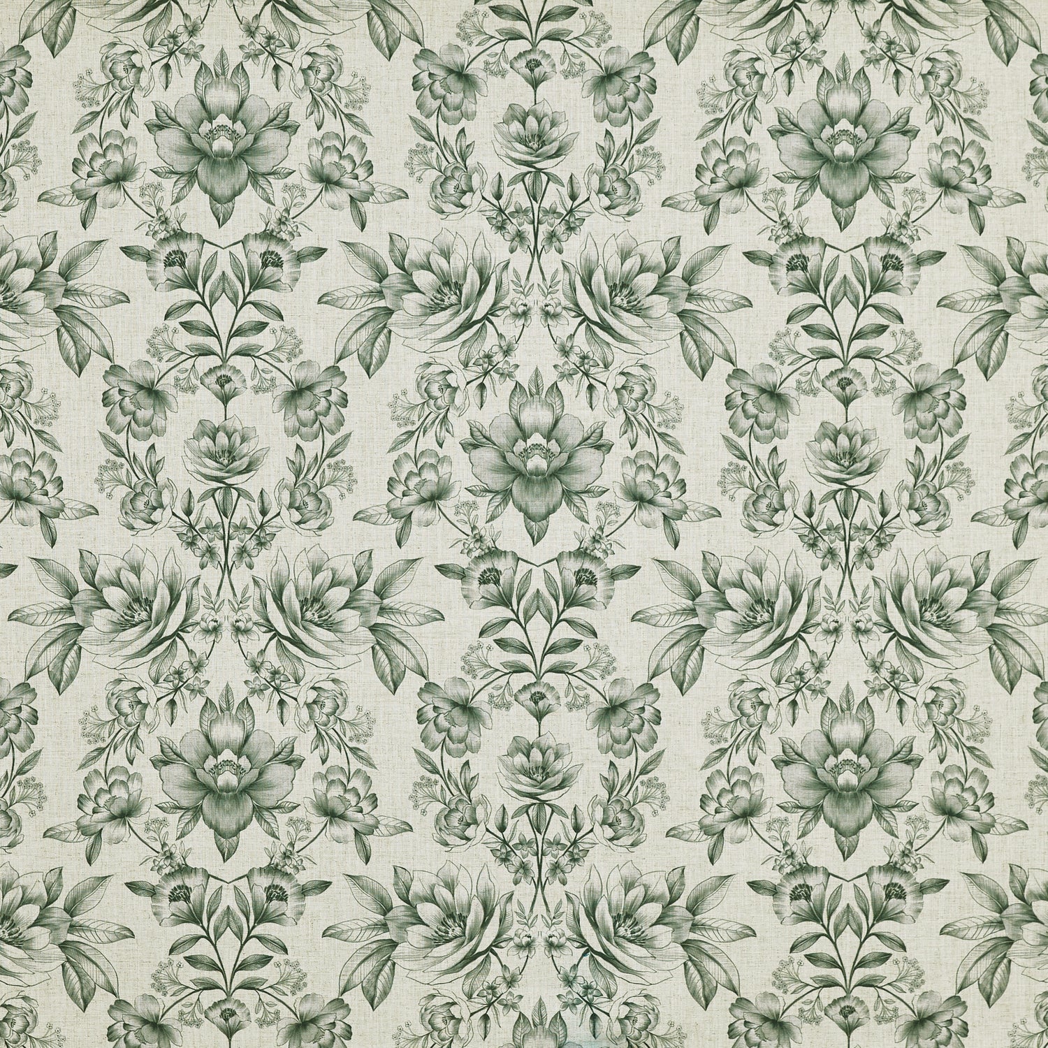 Prestigious Textiles Makassar Printed Fabric Emerald