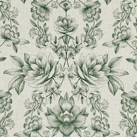 Prestigious Textiles Makassar Printed Fabric Emerald