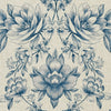 Prestigious Textiles Makassar Printed Fabric Cobalt