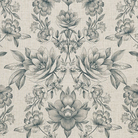 Prestigious Textiles Makassar Printed Fabric Slate