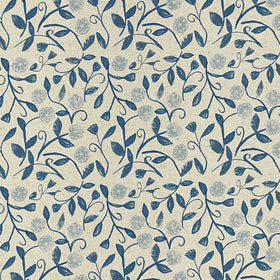 Prestigious Textiles Barbara Fabric Bluebell