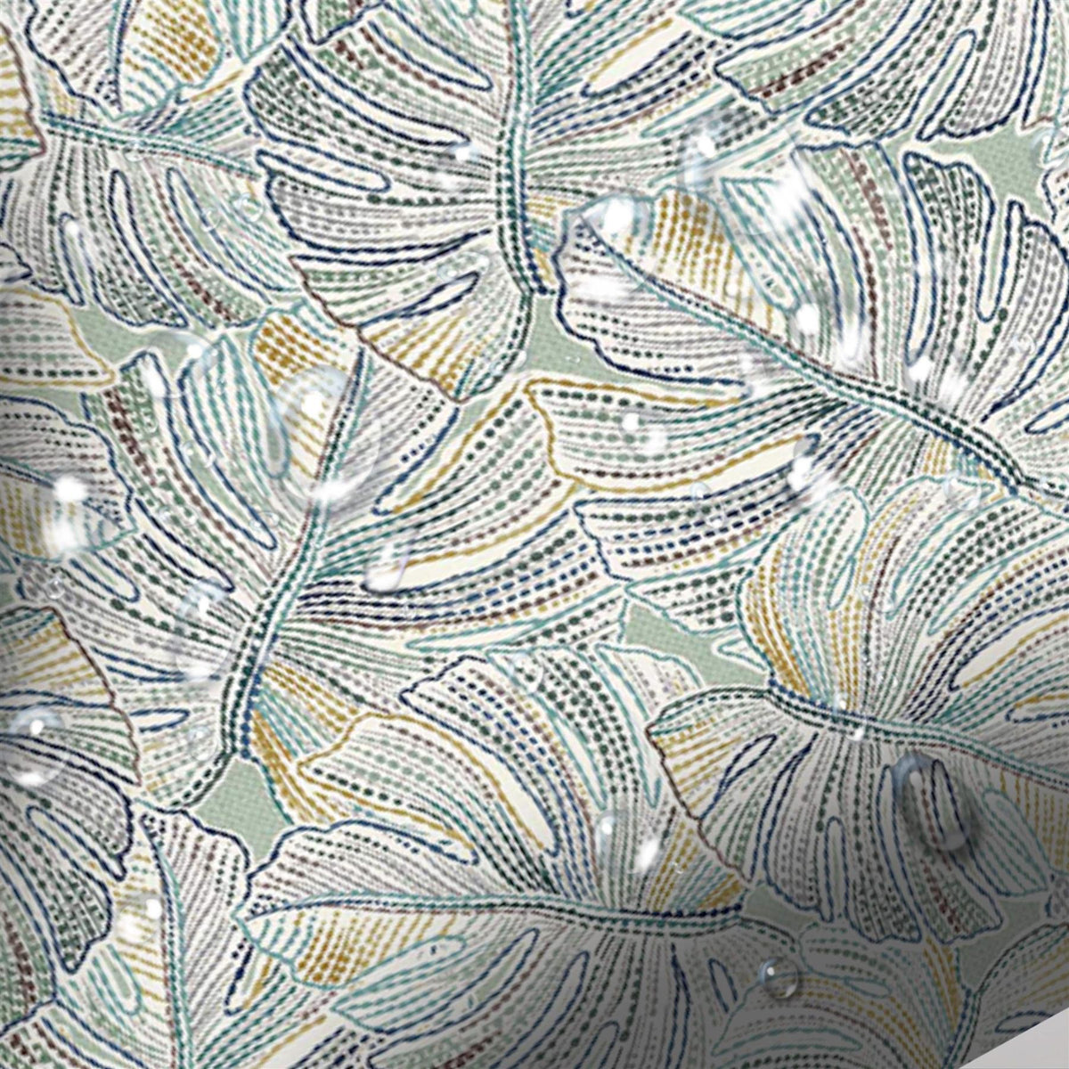 Summer Oblong Table Cloth Monstera