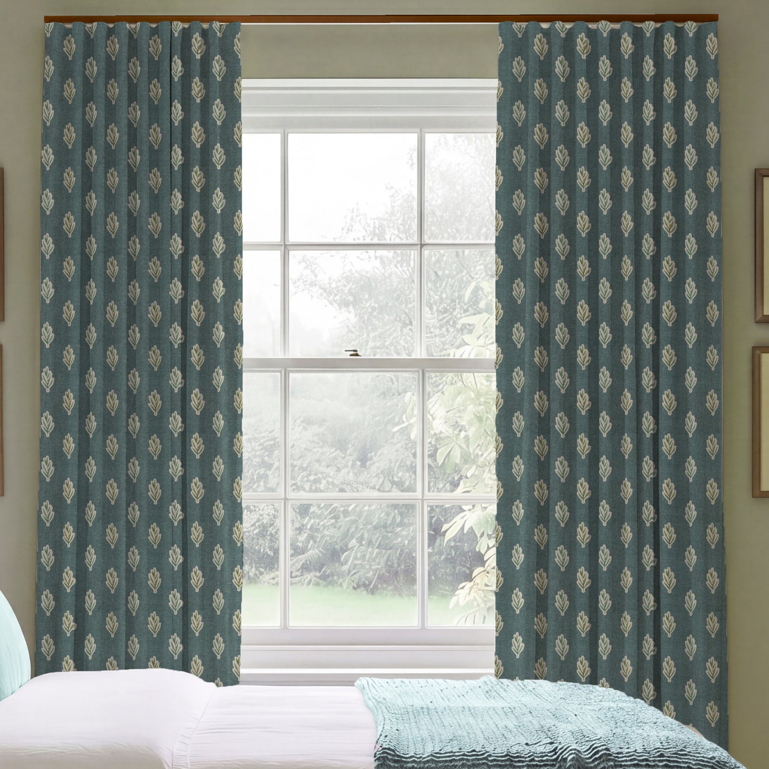 ANTE DECOR Hidcote Made To Measure Curtains Hyacinth